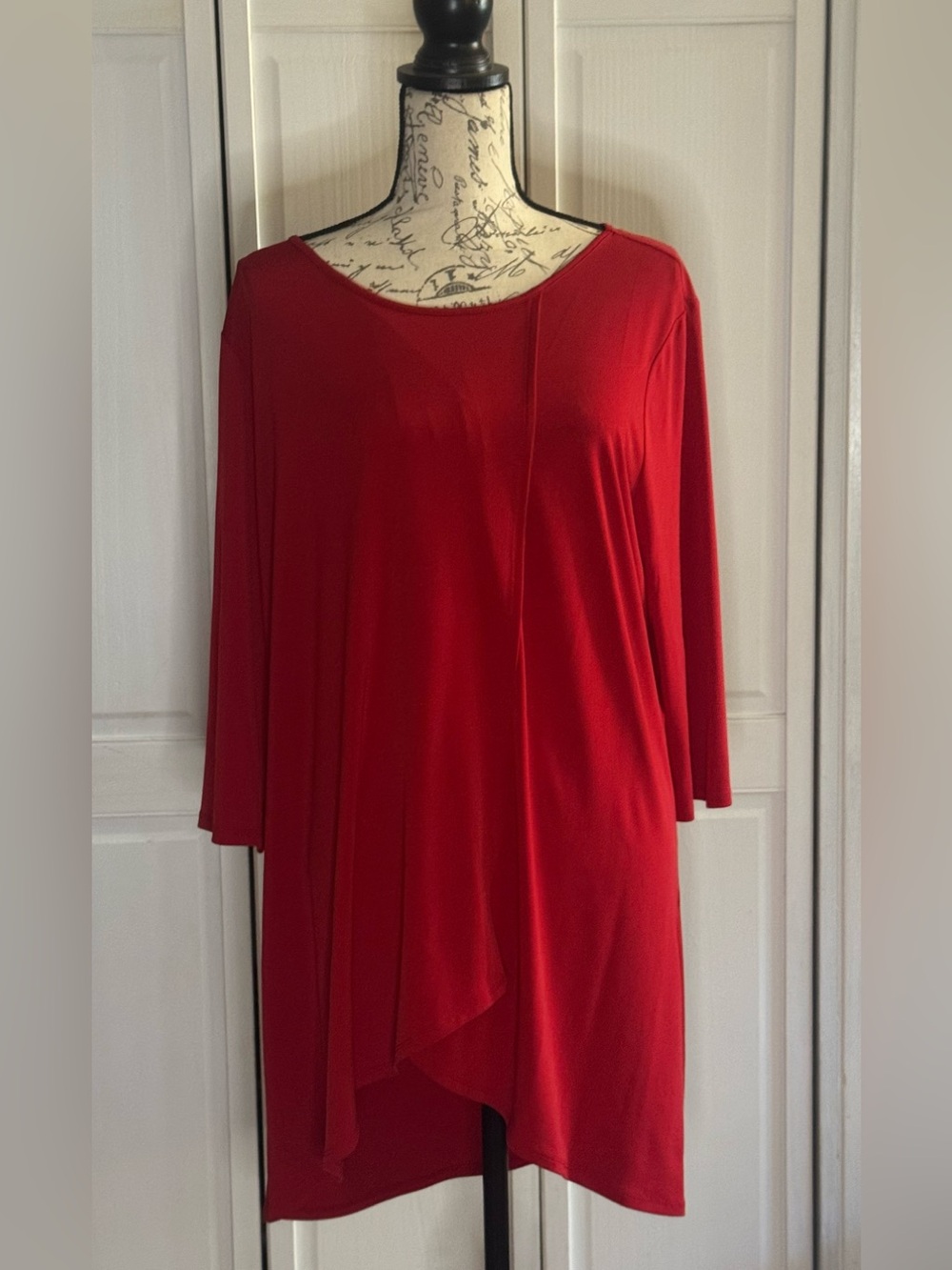 Chico's Vintage Red High-Low Tunic